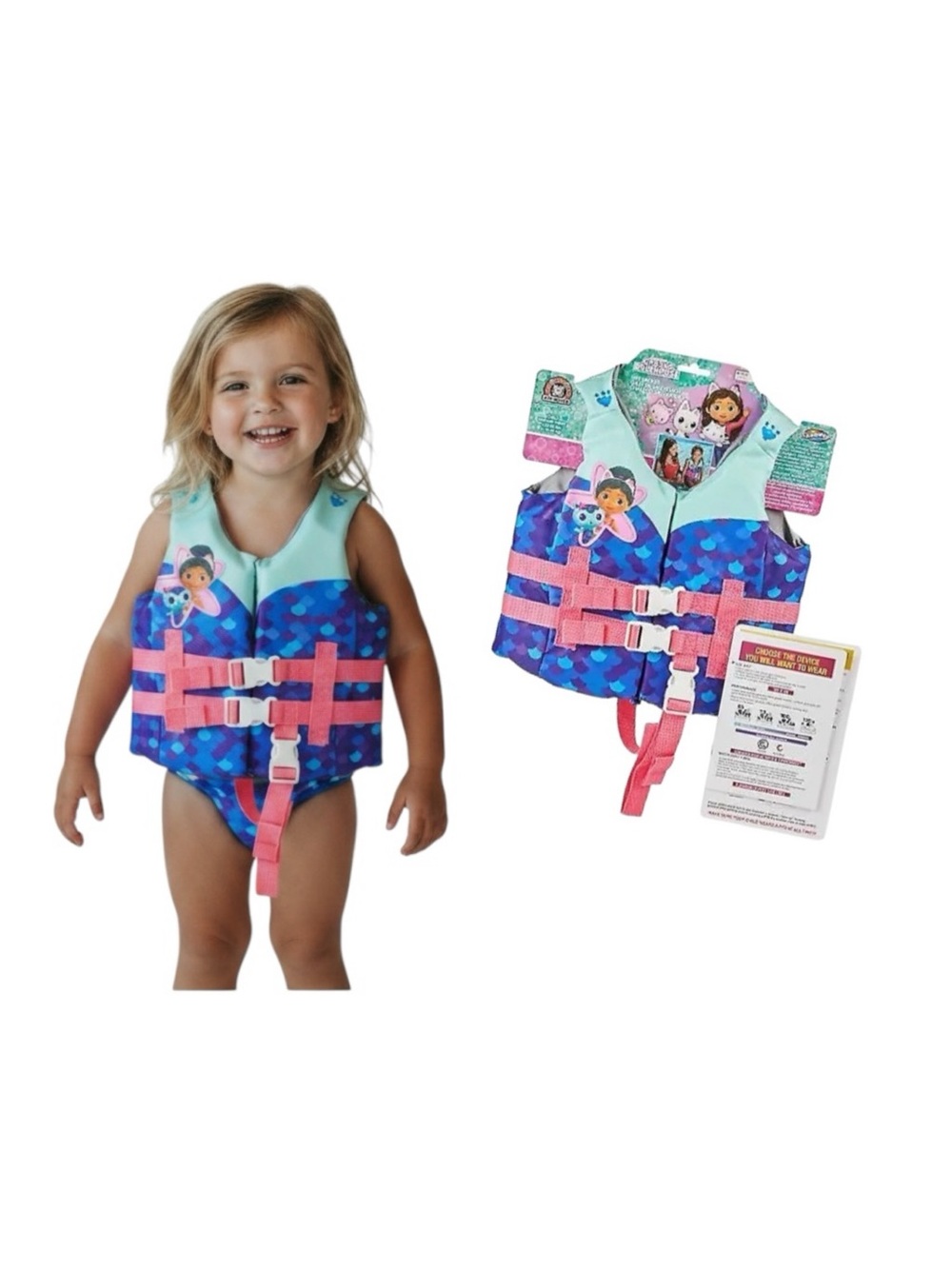 SwimWays Gabby’s Dollhouse PFD Life Vest